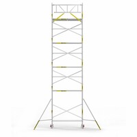 Panthera Basic met voorloopleuning rolsteiger carbon vloer 135x245x11,2m werkhoogte