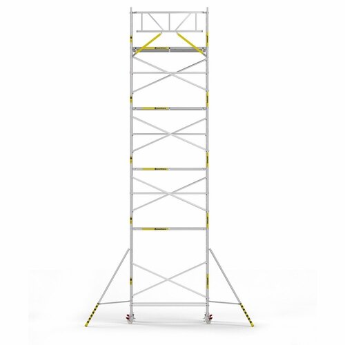 Panthera Basic met voorloopleuning rolsteiger carbon vloer 135x245x11,2m werkhoogte