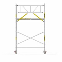 Panthera Basic met voorloopleuning rolsteiger carbon vloer 135x245x5,2m werkhoogte