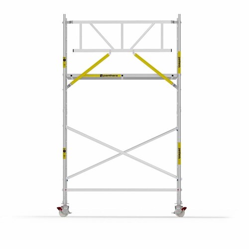 Panthera Basic met voorloopleuning rolsteiger carbon vloer 135x245x5,2m werkhoogte