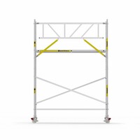 Panthera Basic met voorloopleuning rolsteiger carbon vloer 135x305x5,2m werkhoogte