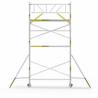 Panthera Basic met voorloopleuning rolsteiger carbon vloer 135x305x7,2m werkhoogte