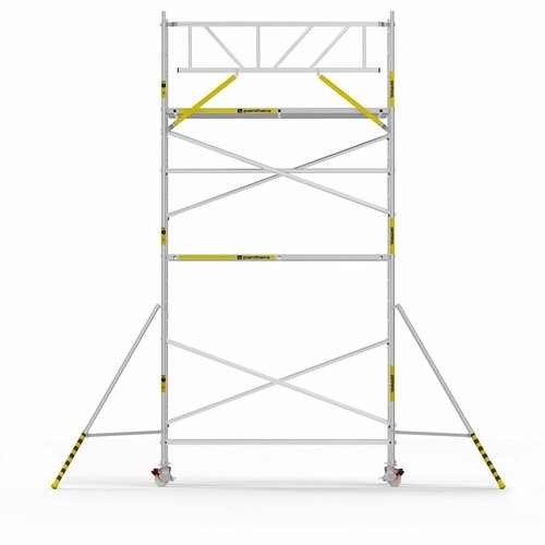 Panthera Basic met voorloopleuning rolsteiger carbon vloer 135x305x7,2m werkhoogte