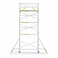 Panthera Basic met voorloopleuning rolsteiger carbon vloer 135x305x9,2m werkhoogte