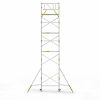 Panthera Basic met voorloopleuning rolsteiger carbon vloer 75x185x10,2m werkhoogte