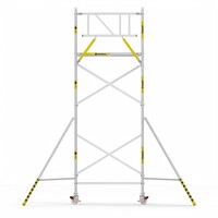Panthera Basic met voorloopleuning rolsteiger carbon vloer 75x185x6,2m werkhoogte
