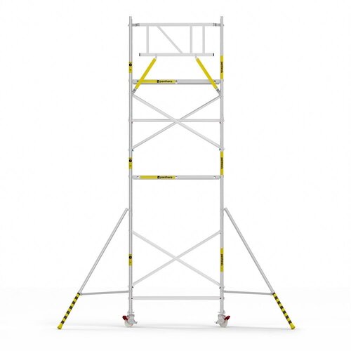 Panthera Basic met voorloopleuning rolsteiger carbon vloer 75x185x7,2m werkhoogte