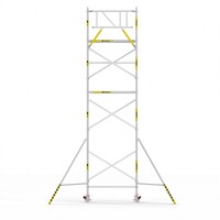 Panthera Basic met voorloopleuning rolsteiger carbon vloer 75x185x8,2m werkhoogte