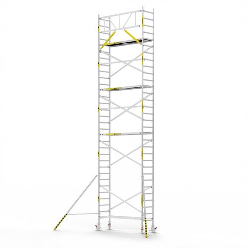 Panthera Basic met voorloopleuning rolsteiger carbon vloer 75x245x10,2m werkhoogte