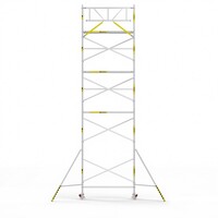Panthera Basic met voorloopleuning rolsteiger carbon vloer 75x245x10,2m werkhoogte