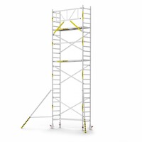 Panthera Basic met voorloopleuning rolsteiger carbon vloer 75x245x8,2m werkhoogte