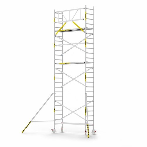 Panthera Basic met voorloopleuning rolsteiger carbon vloer 75x245x8,2m werkhoogte