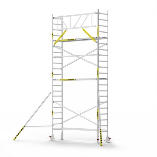 Panthera Basic met voorloopleuning rolsteiger carbon vloer 75x305x7,2m werkhoogte