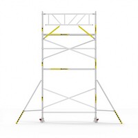 Panthera Basic met voorloopleuning rolsteiger carbon vloer 75x305x7,2m werkhoogte