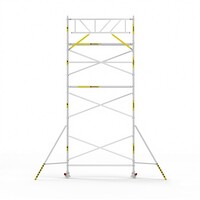 Panthera Basic met voorloopleuning rolsteiger carbon vloer 75x305x8,2m werkhoogte