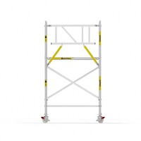 Panthera Basic met voorloopleuning rolsteiger carbon vloer 90x185x4,2m werkhoogte