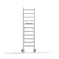 Panthera Basic met voorloopleuning rolsteiger carbon vloer 90x185x4,2m werkhoogte