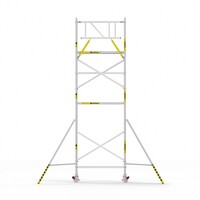 Panthera Basic met voorloopleuning rolsteiger carbon vloer 90x185x7,2m werkhoogte