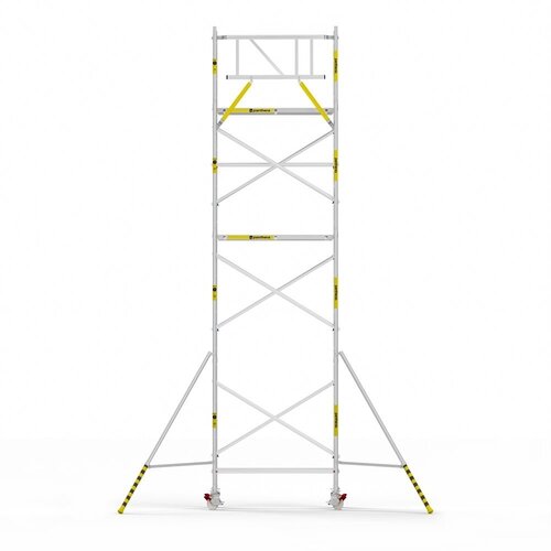 Panthera Basic met voorloopleuning rolsteiger carbon vloer 90x185x8,2m werkhoogte