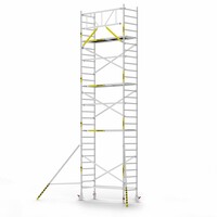 Panthera Basic met voorloopleuning rolsteiger carbon vloer 90x245x9,2m werkhoogte