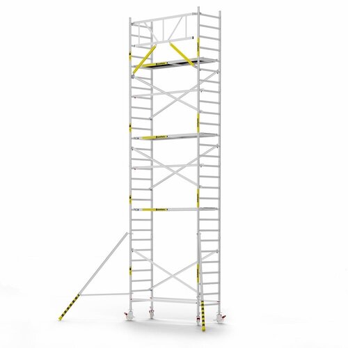 Panthera Basic met voorloopleuning rolsteiger carbon vloer 90x245x9,2m werkhoogte