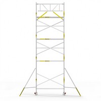 Panthera Basic met voorloopleuning rolsteiger carbon vloer 90x245x9,2m werkhoogte