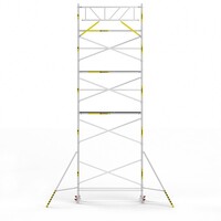 Panthera Basic met voorloopleuning rolsteiger carbon vloer 90x305x10,2m werkhoogte