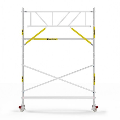 Panthera Basic met voorloopleuning rolsteiger carbon vloer 90x305x5,2m werkhoogte