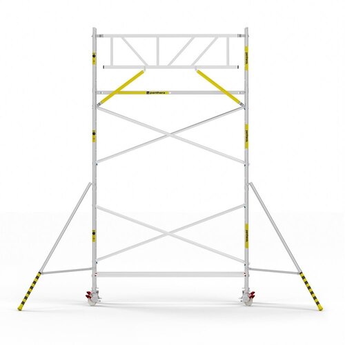 Panthera Basic met voorloopleuning rolsteiger carbon vloer 90x305x6,2m werkhoogte