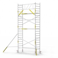 Panthera Basic met voorloopleuning rolsteiger carbon vloer 90x305x7,2m werkhoogte