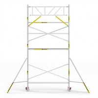Panthera Basic met voorloopleuning rolsteiger carbon vloer 90x305x7,2m werkhoogte
