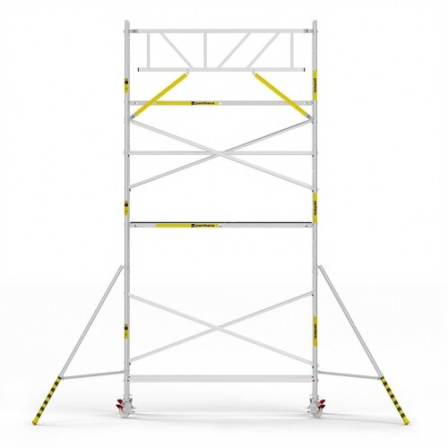 Panthera Basic met voorloopleuning rolsteiger carbon vloer 90x305x7,2m werkhoogte