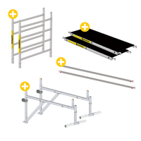 WEEKDEAL: Panthera uitwijkconsole set compleet 135×190 lichtgewicht