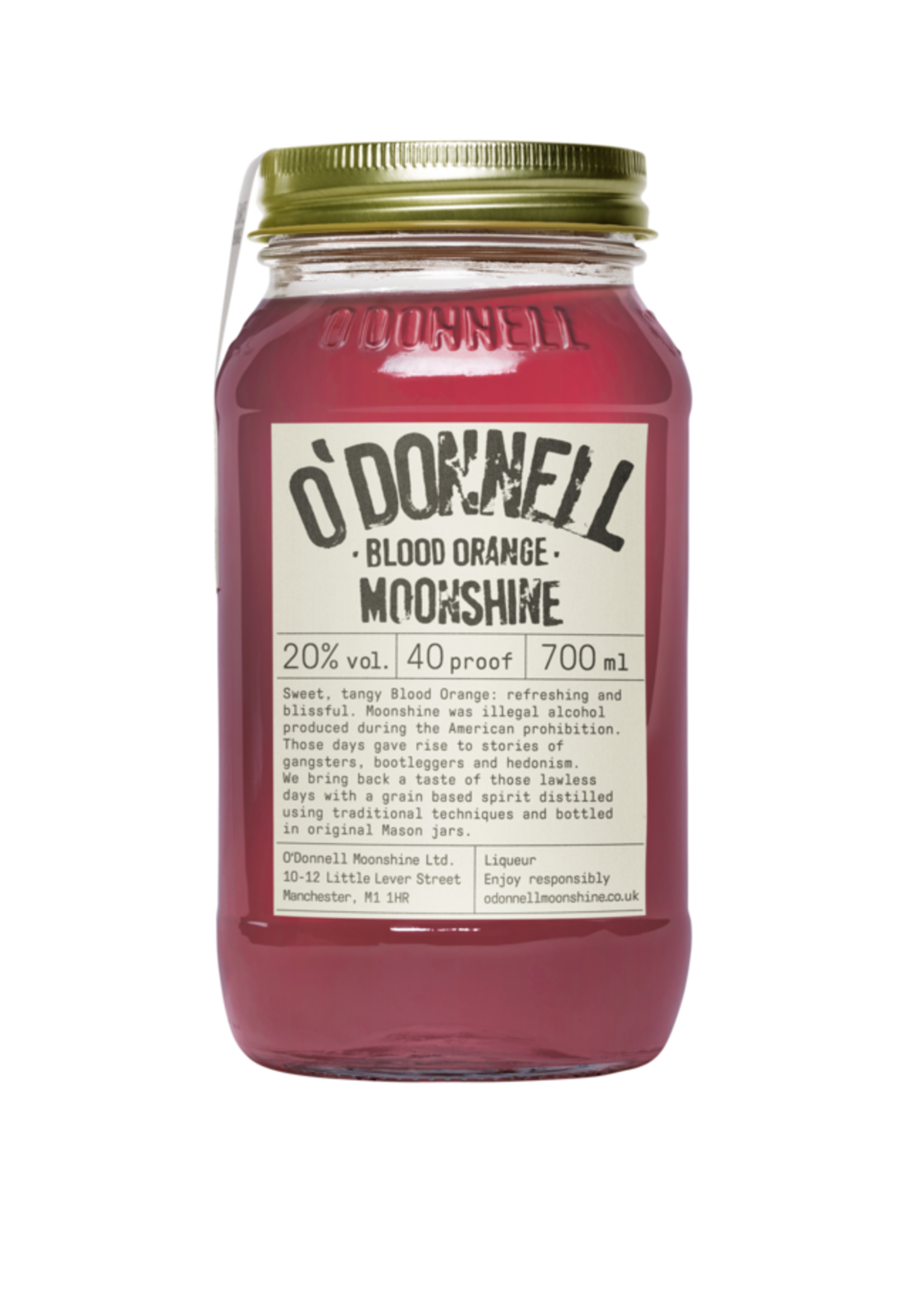 O'Donnell Blood Orange Moonshine 70 cl