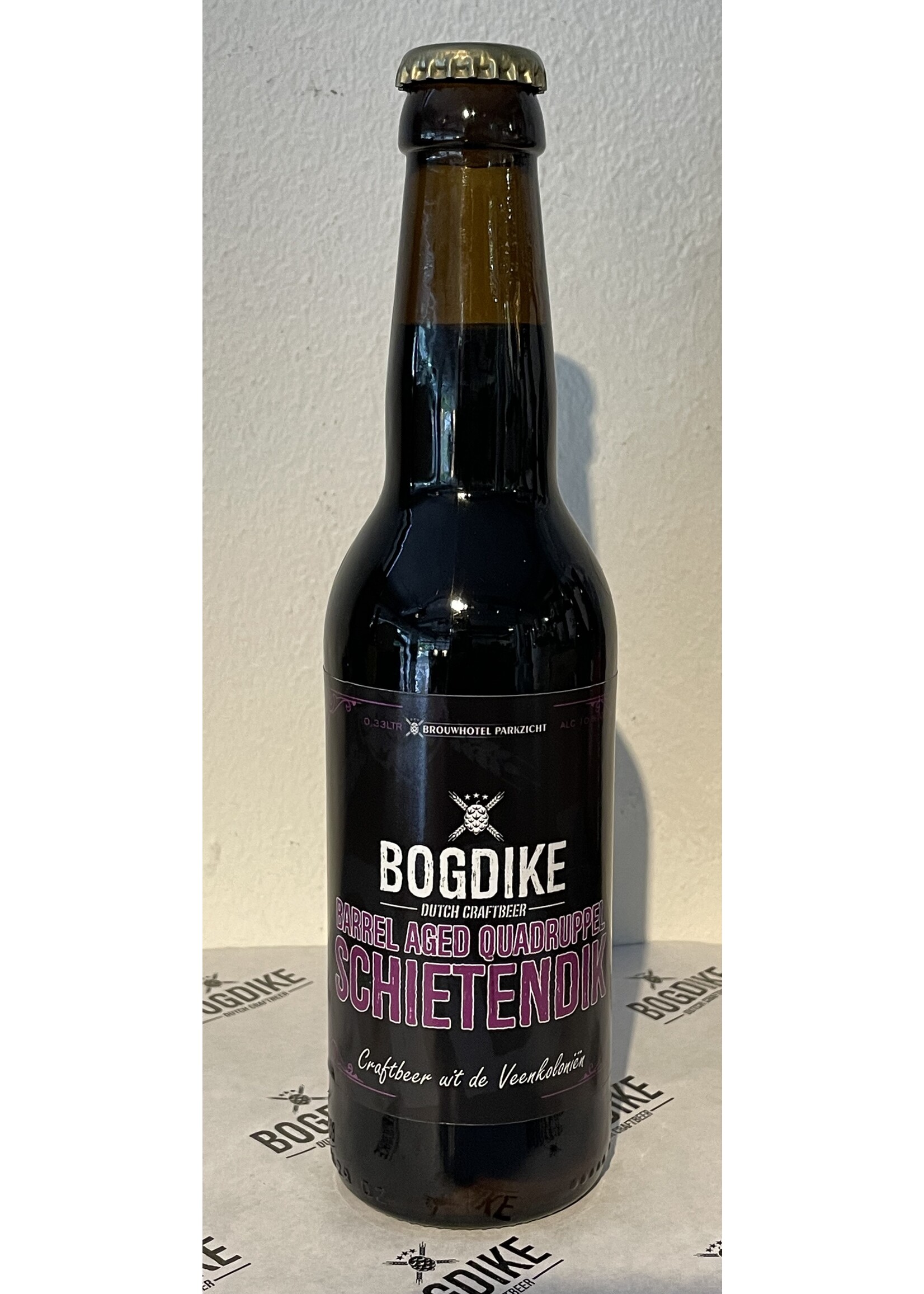 Bogdike Barrel Aged Quadruppel Schietendik 33 cl
