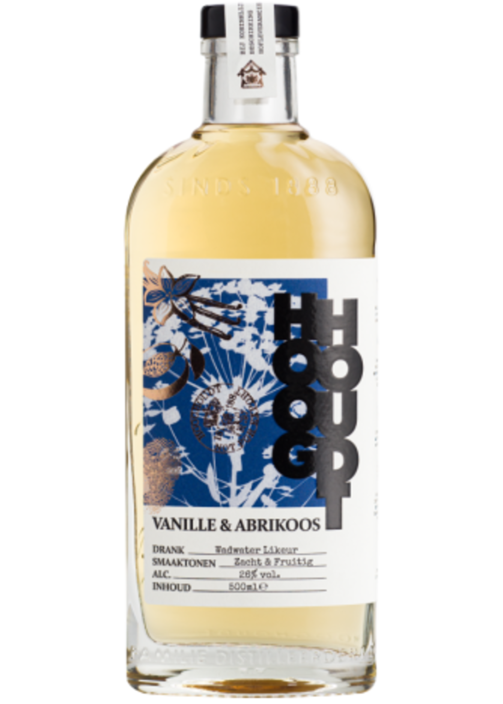 Hooghoudt Hooghoudt Vanille Abrikoos 50 cl