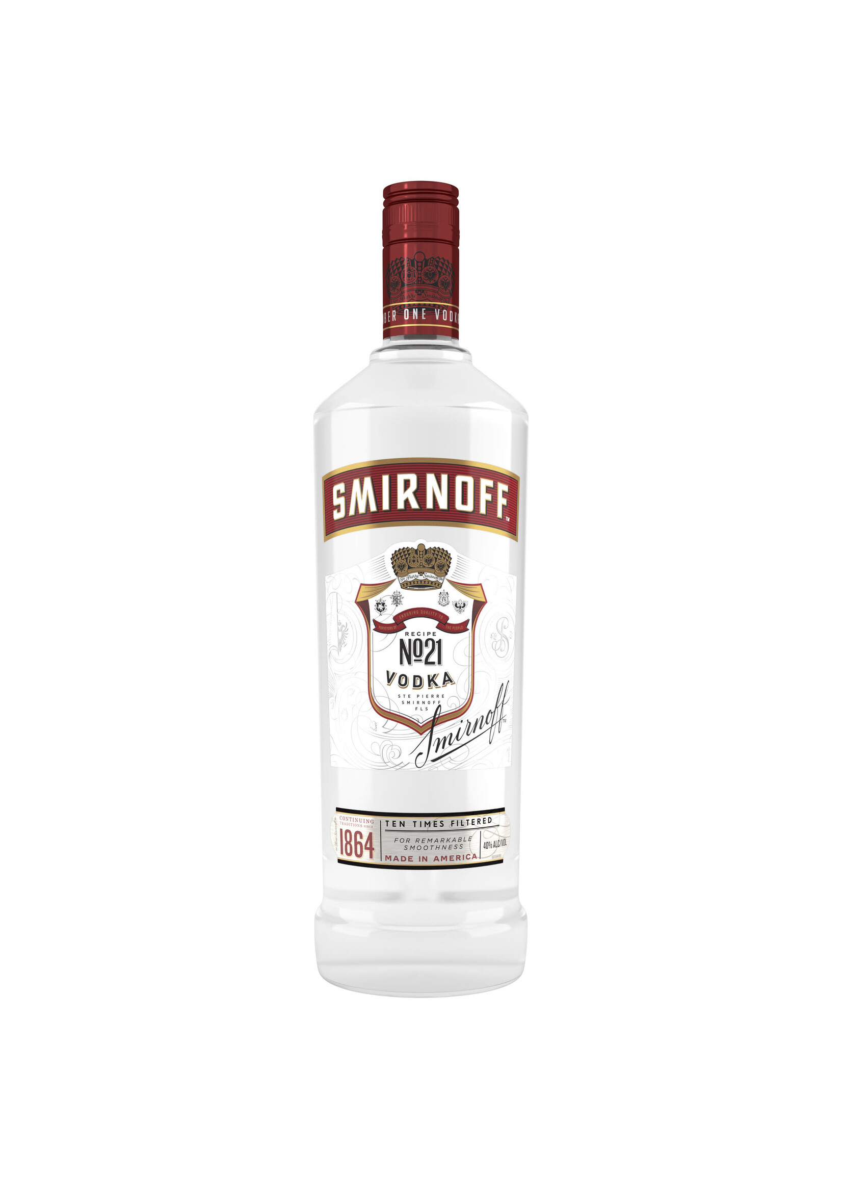 Smirnoff SmirnofRed Vodka 100 cl
