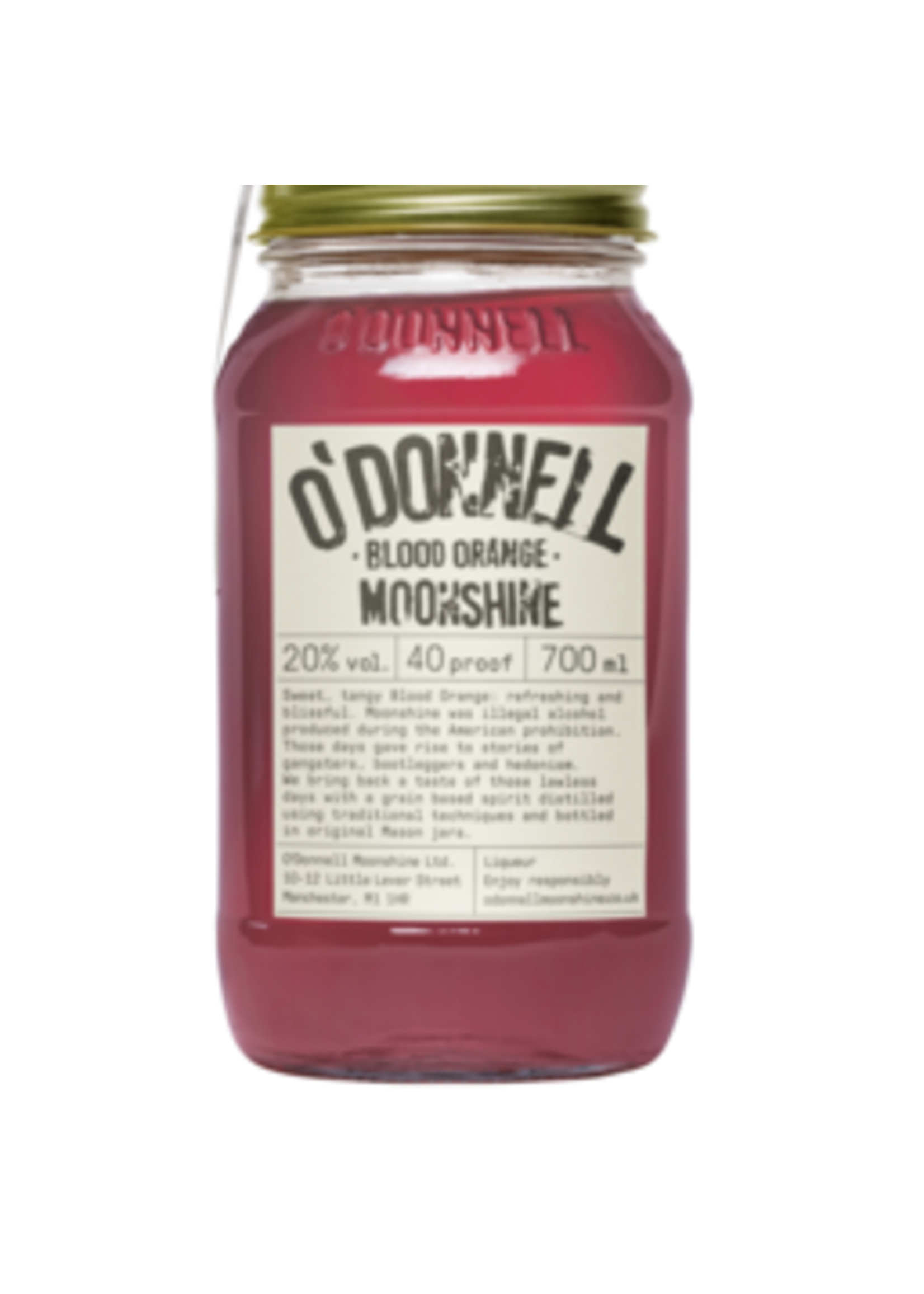 O'Donnell Blood Orange Moonshine 70 cl