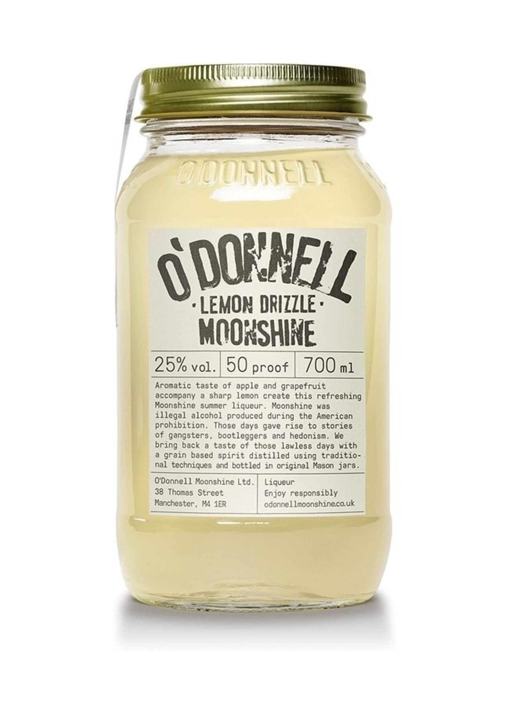 O'Donnell Moonshine Lemon Drizzle 70 cl