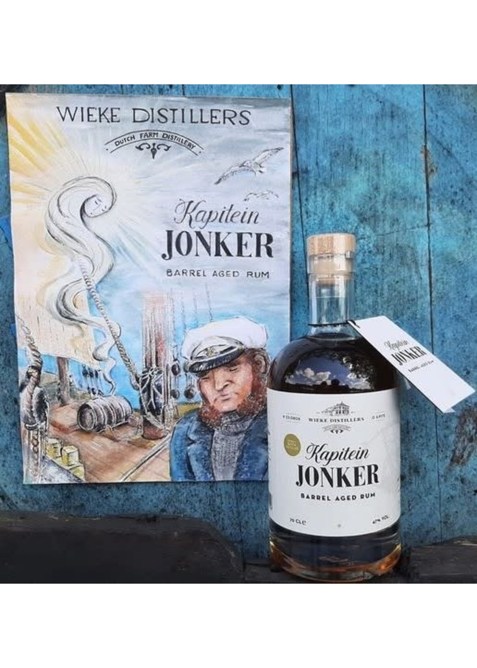 Wieke Distillers Kapitein Jonker Rum 70 cl