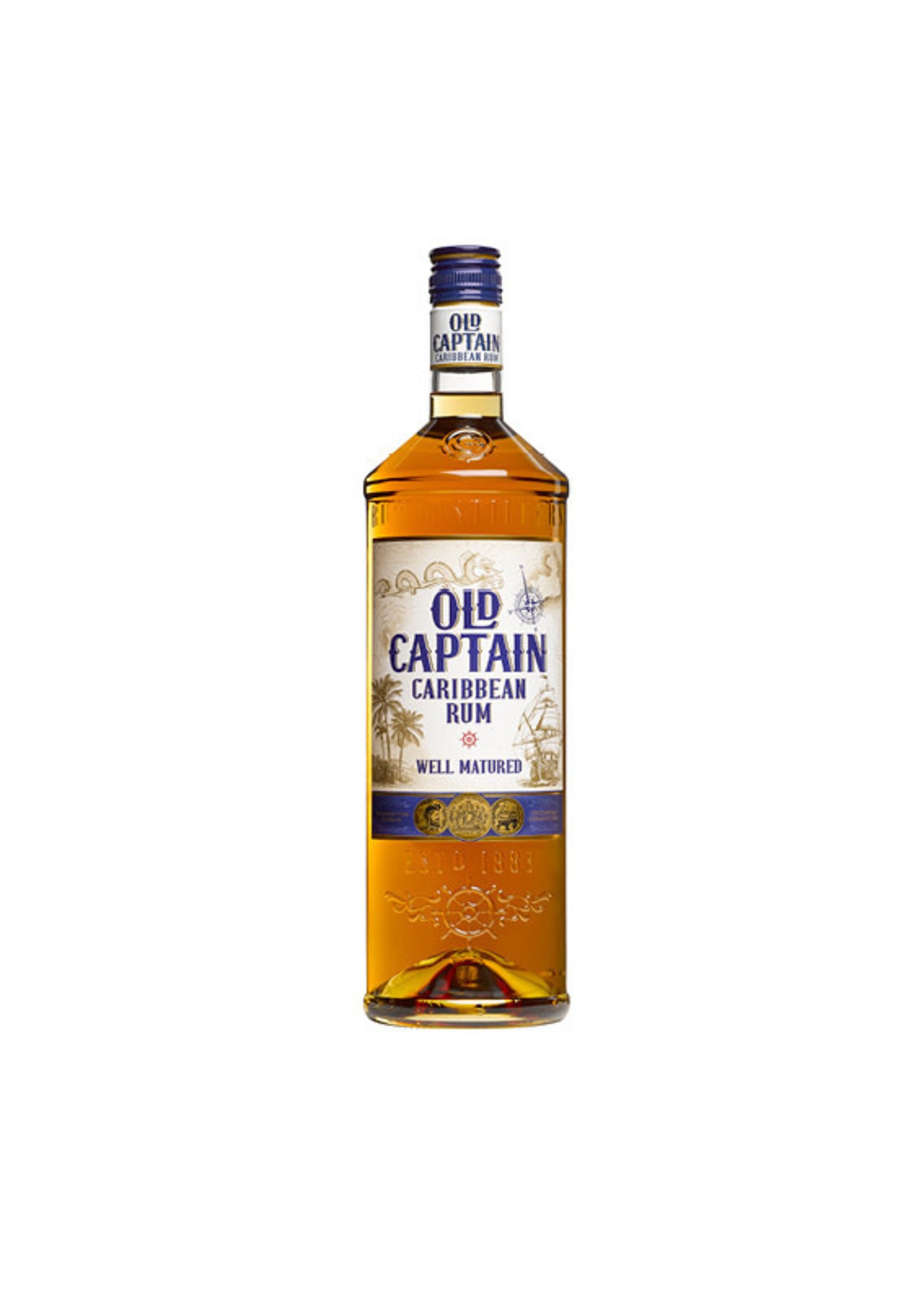 Boomsma Old Captain Rum Bruin 100 cl