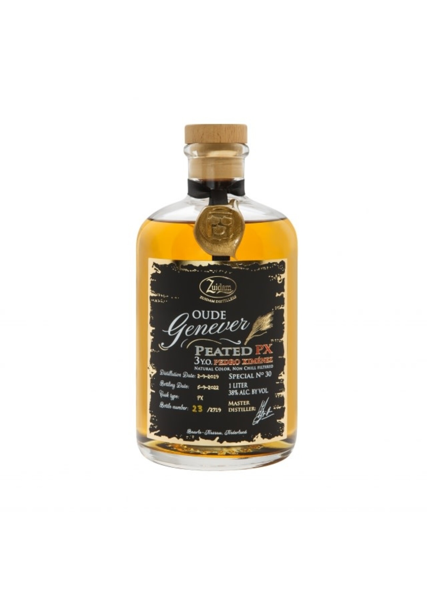 Zuidam Zuidam  Oude Genever Peated PX 3 yo Special #30  100 cl