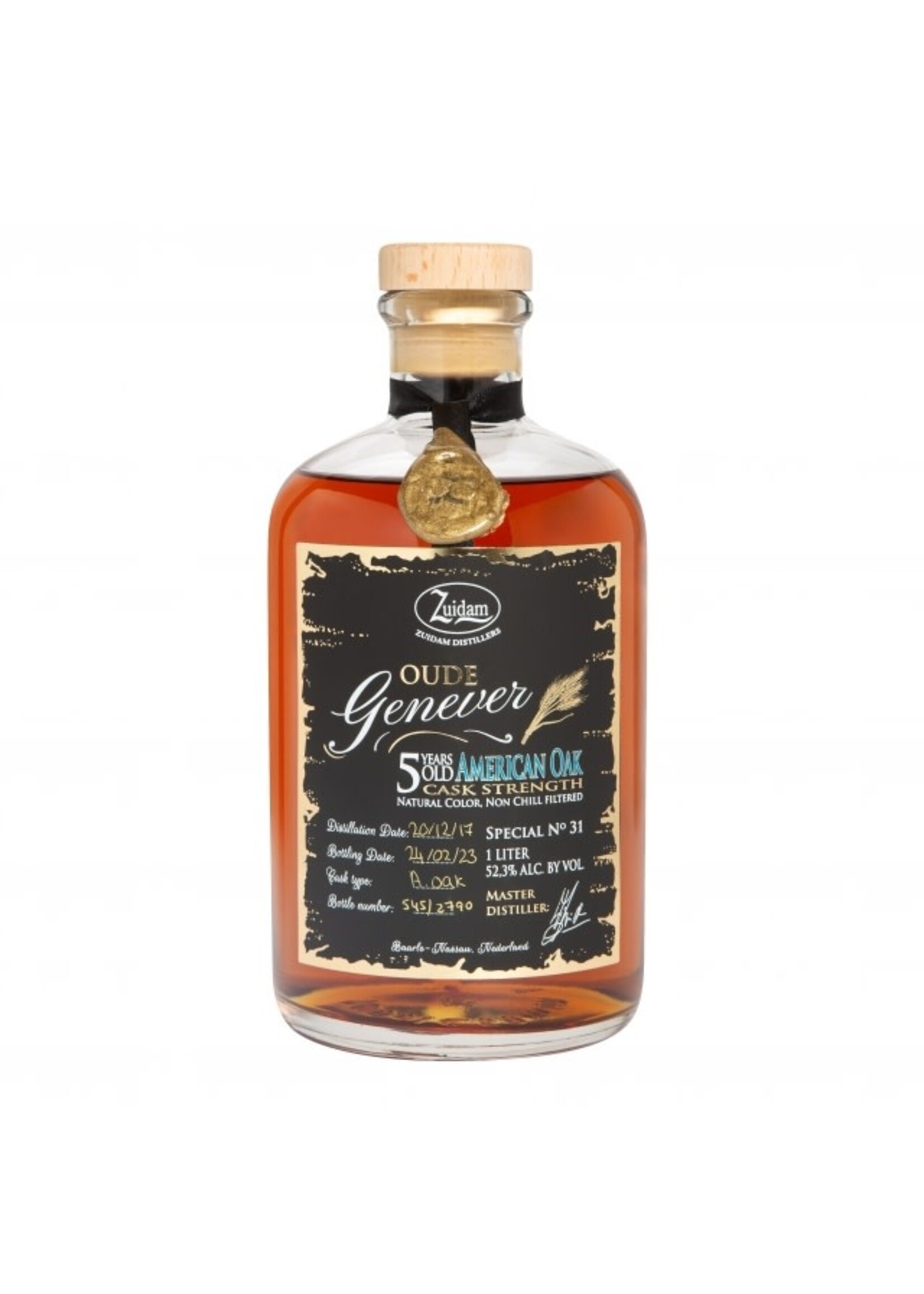 Zuidam  Oude Genever Cask Strenght Special #31 100 cl