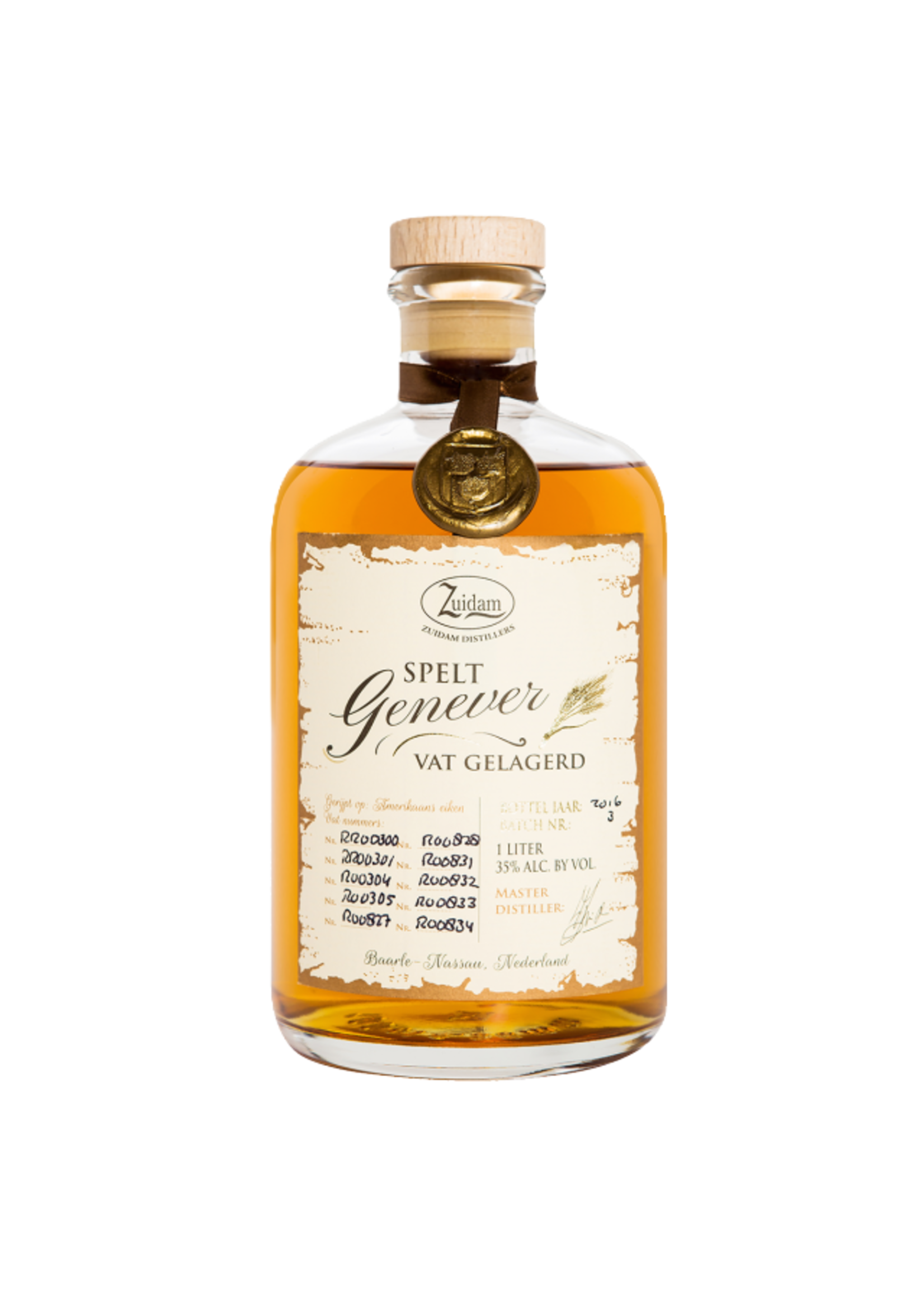 Zuidam Zuidam Spelt Genever 1 yo 100 cl