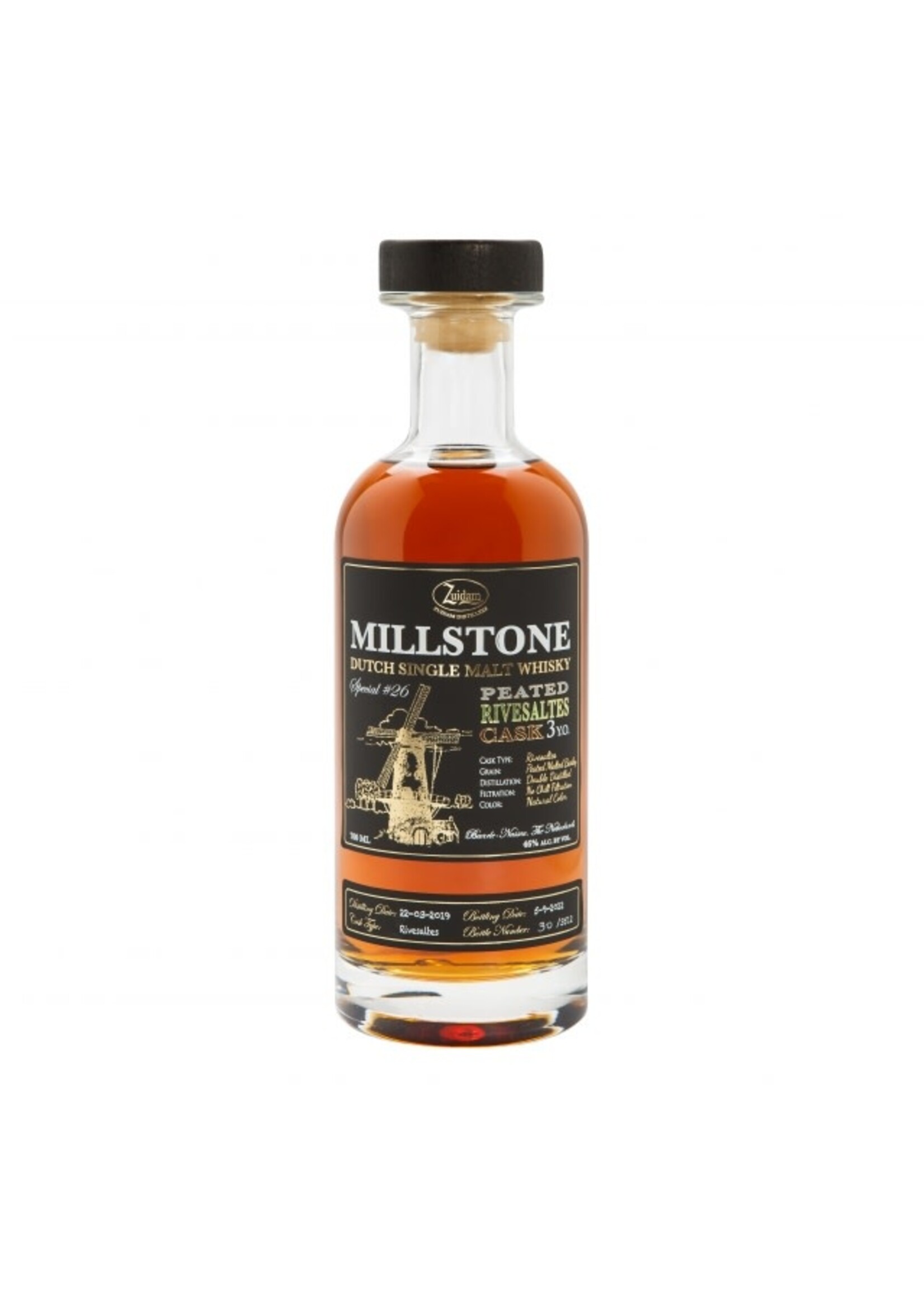 Zuidam Millstone Special # 26 Peated Riversaltes Cask 70 cl