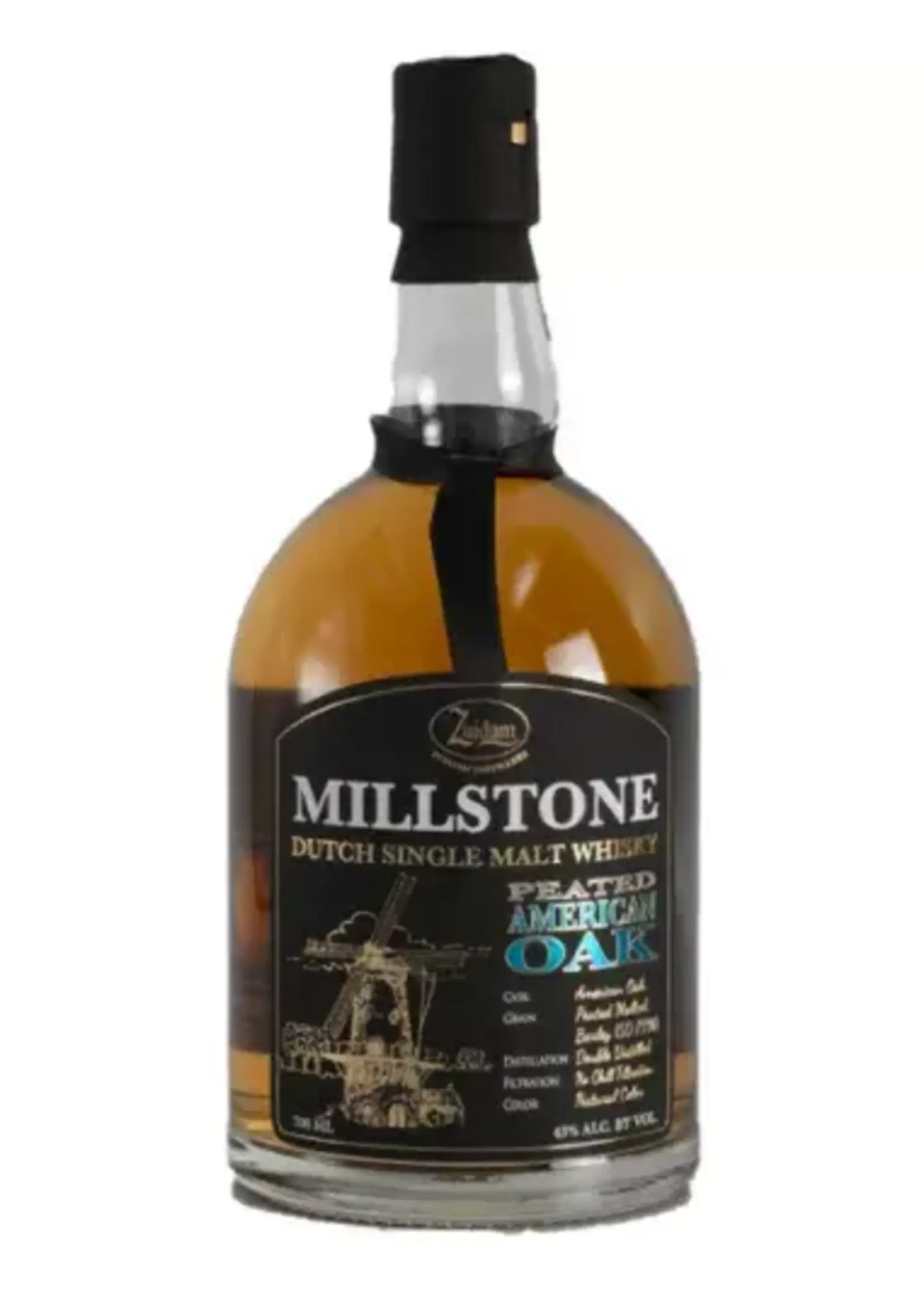 Zuidam Millstone Peated American Oak 70 cl