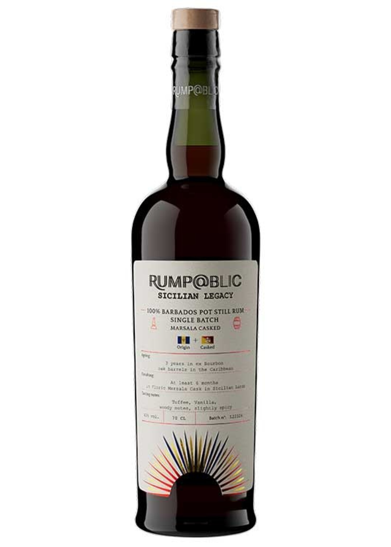 Rump@blic Rump@blic Sicilian Legacy Barbados Pot Still Rum 70 cl