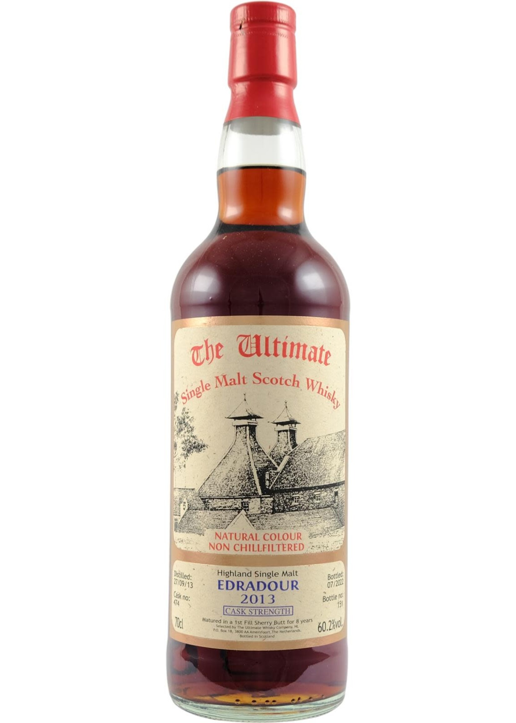 The Ultimate The Ultimate Edradour 2013 Cask Strength 70 cl
