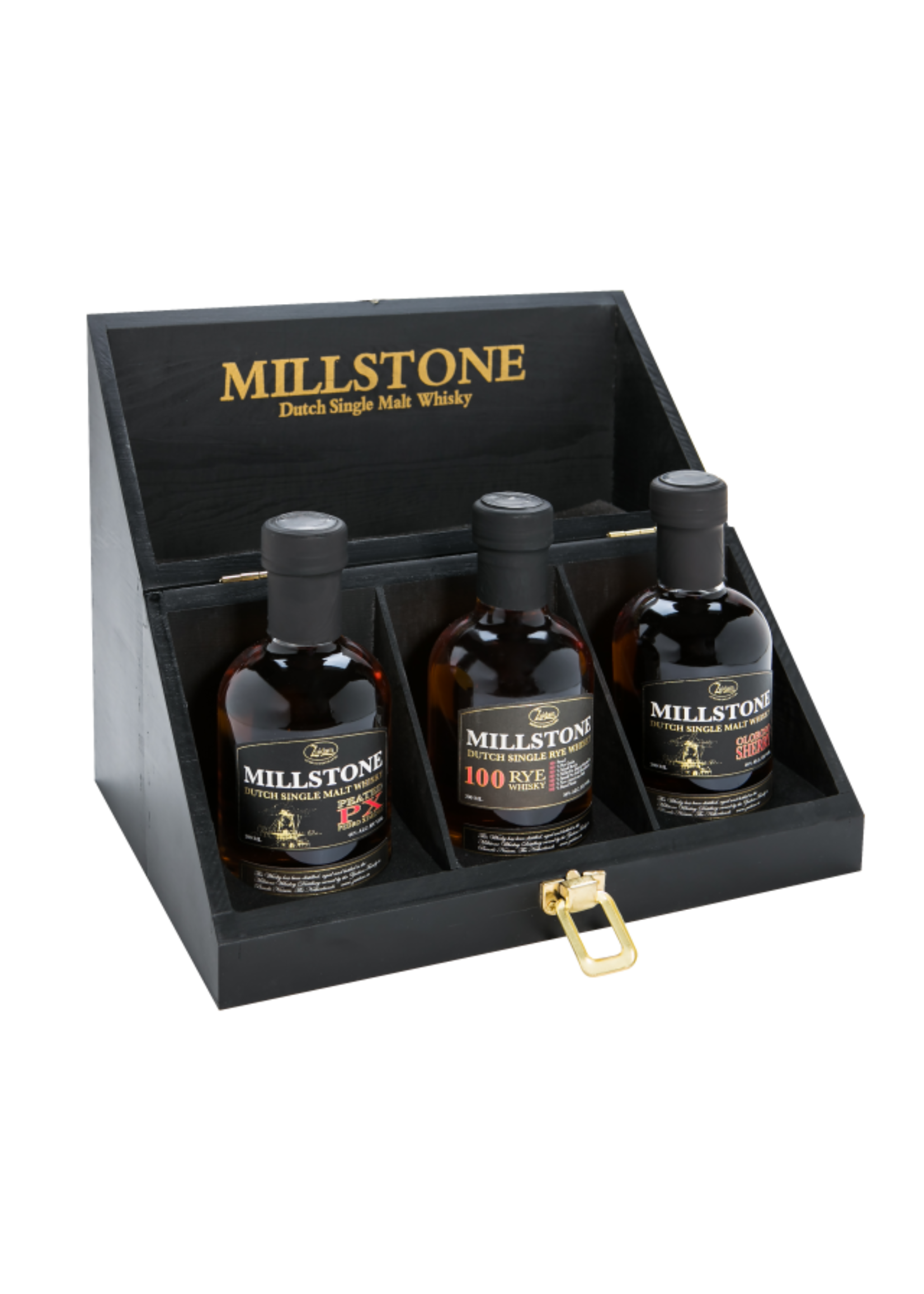 Millstone Millstone Trio 3x 20 cl 100 Rye, Peated PX, Oloroso Sherry