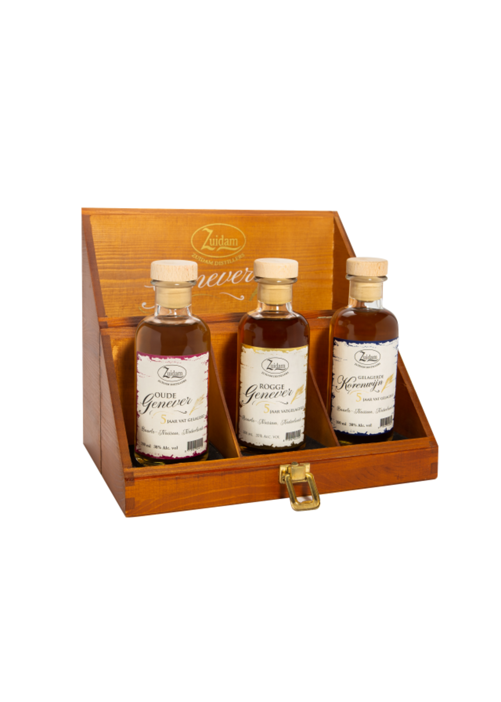Zuidam Zuidam Trio Genevers 200ml (OG 5YO, KW 5YO & Rogge 5YO)